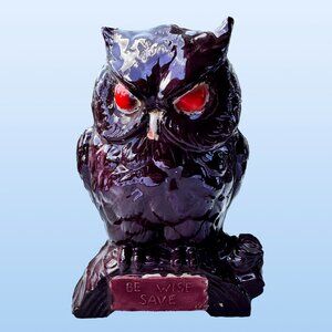 Wise old owl bank